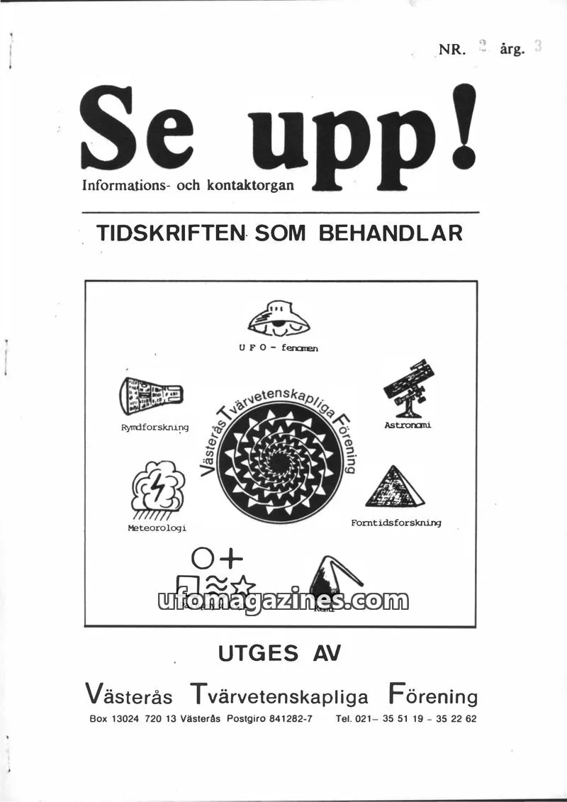 Cover of Vimana & Se upp issue 2: Se upp!