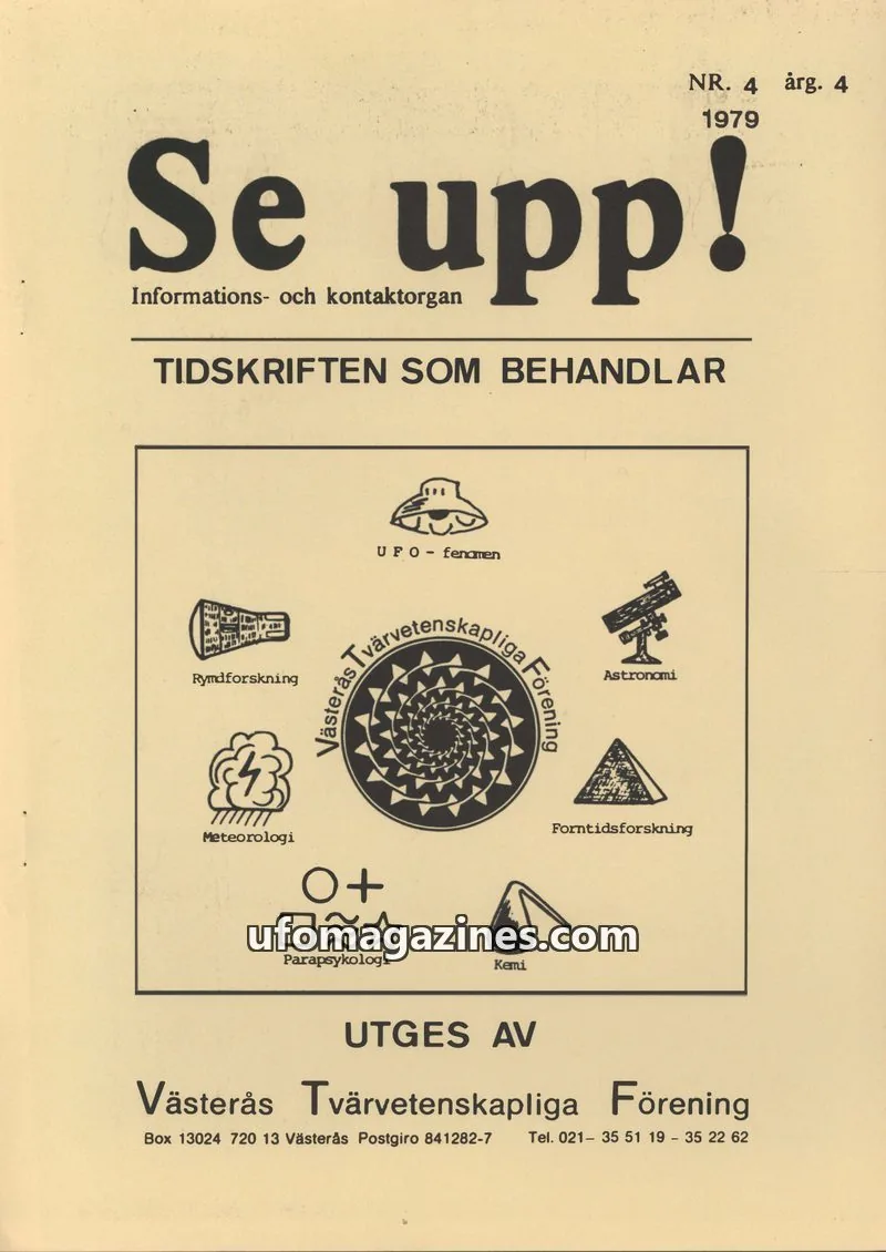 Cover of Vimana & Se upp issue 4: Se upp!