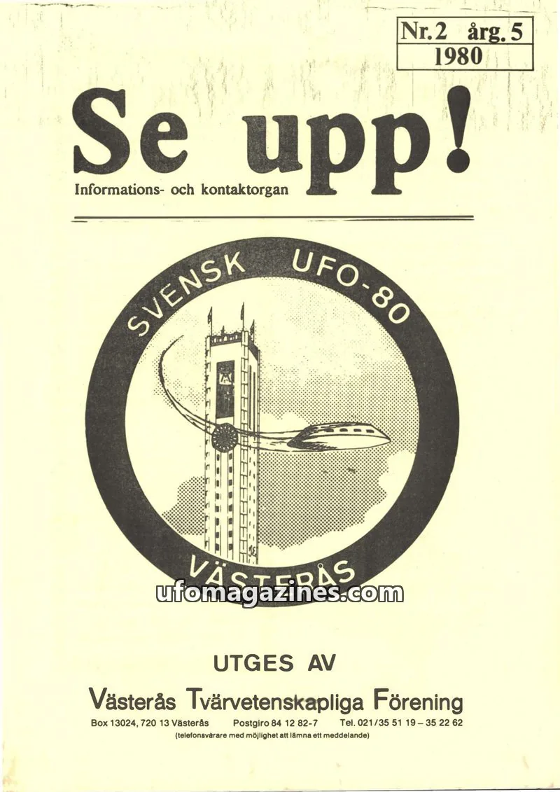 Cover of Vimana & Se upp issue Nr. 2: Se upp!