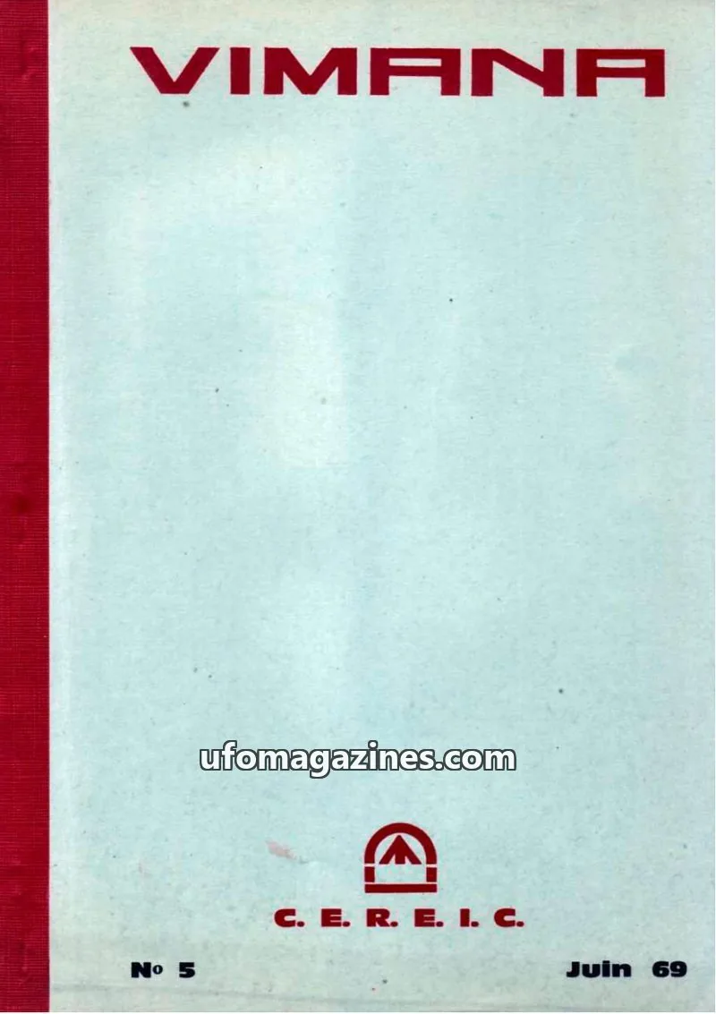 Cover of Vimana issue 5: VIMANA