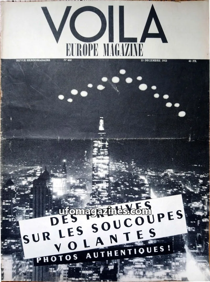 Cover of Voila issue 462: VOILA EUROPE MAGAZINE