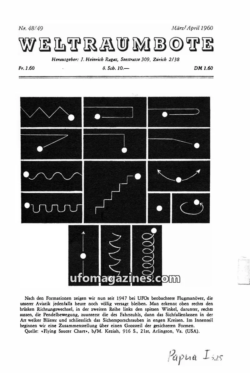 Cover of Weltraumbote issue 48/49: WELTRAUMBOTE