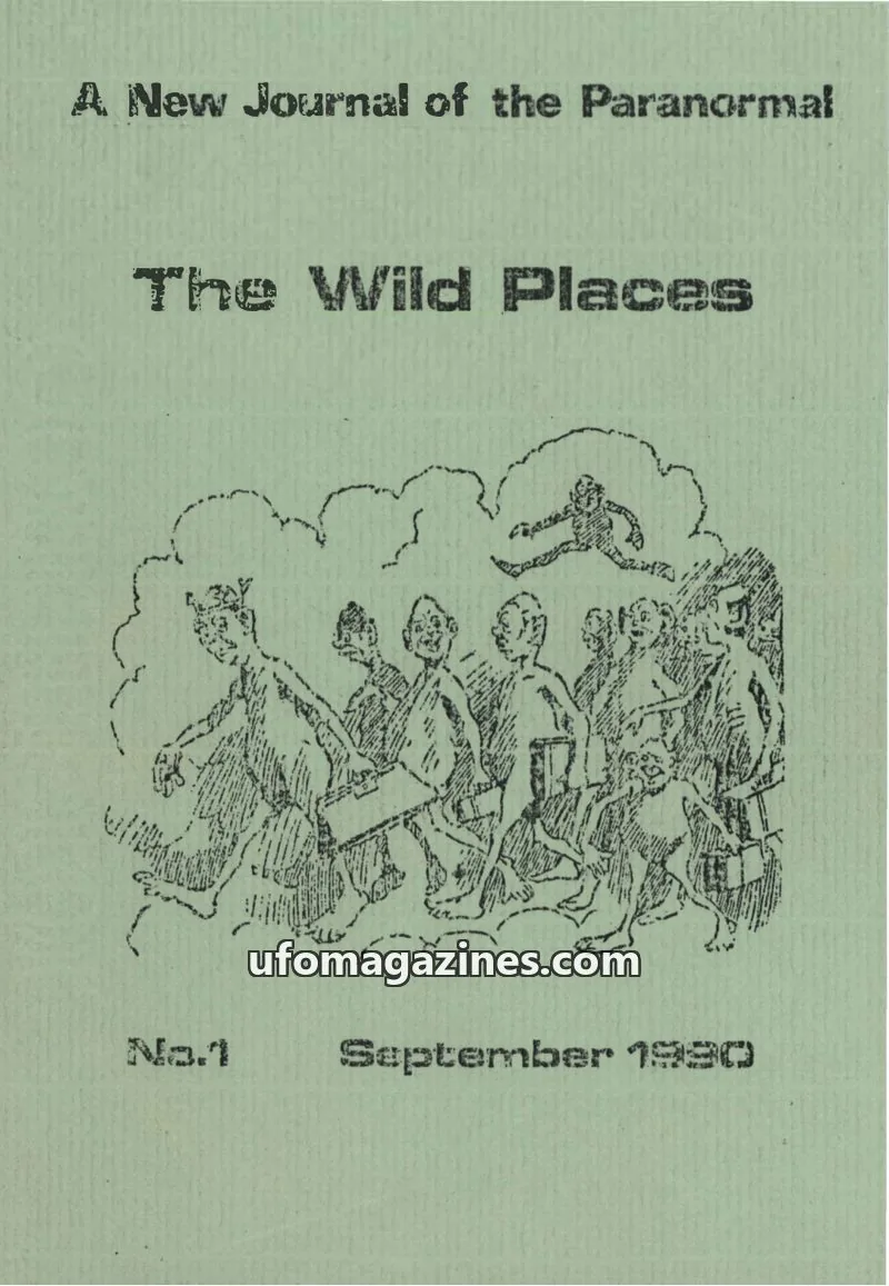 Cover of Wild Places (Kevin McClure) issue No.1: The Wild Places