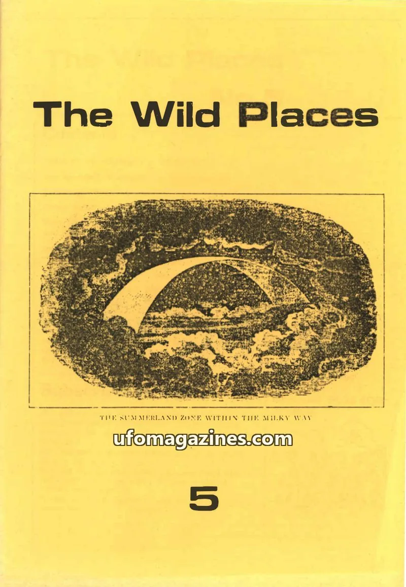 Cover of Wild Places (Kevin McClure) issue No.5: The Wild Places