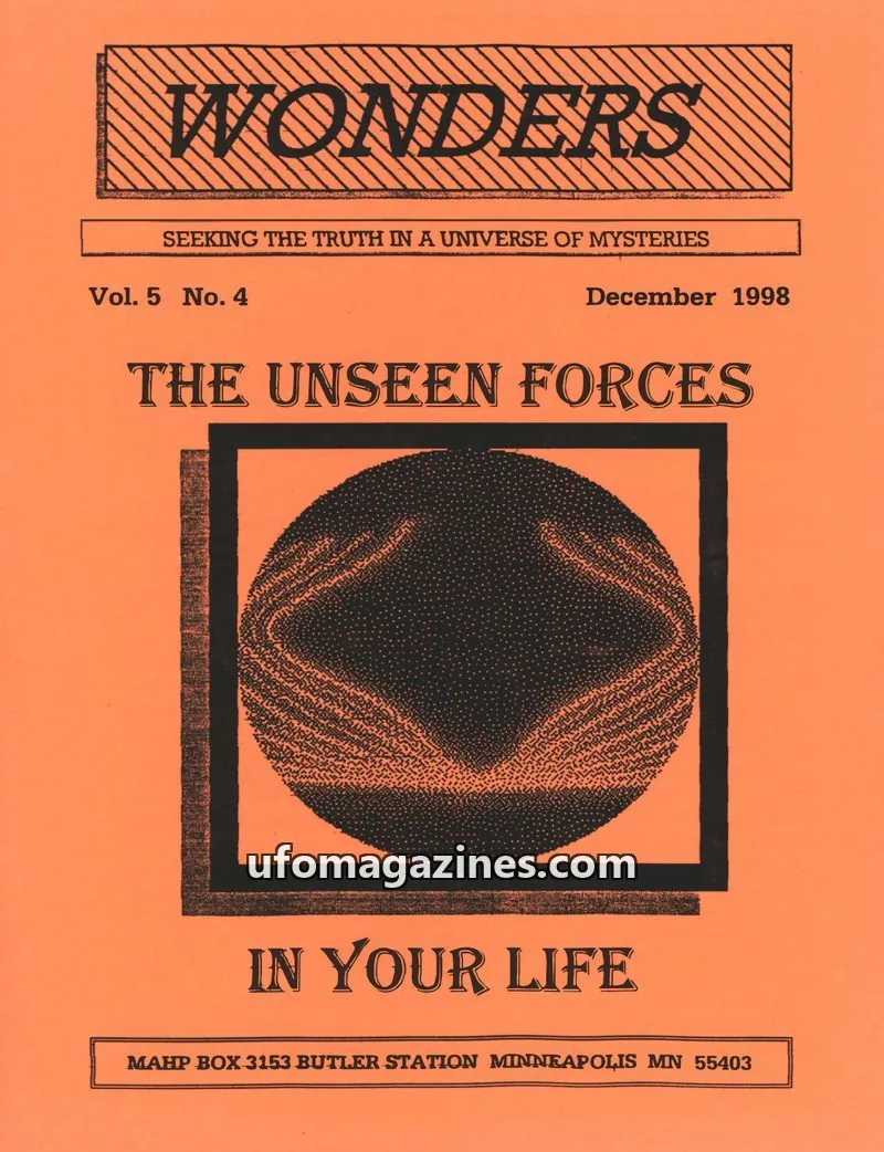 Cover of MARK A. HALL PUBLICATIONS issue Vol. 5 No. 4: WONDERS