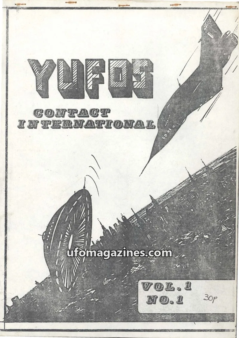 Cover of YUFOS Journal issue 1: YUFOS CONTACT INTERNATIONAL