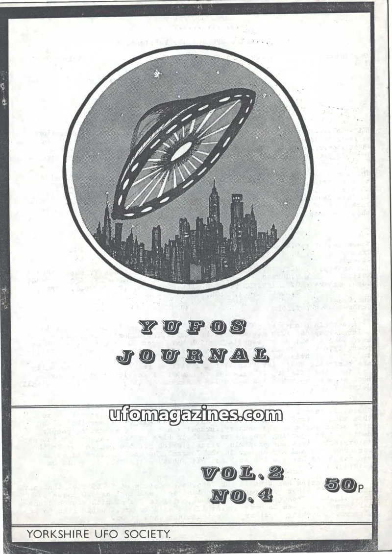 Cover of A Yorkshire UFO Society Publication issue NO.4: YUFOS JOURNAL
