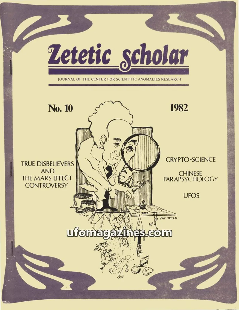 Cover of Zetetic Scholar issue No. 10: Zetetic Scholar